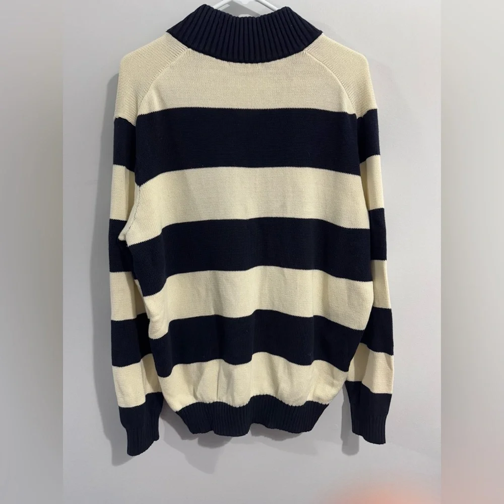 Brandy Melville Aleah Cotton Stripe Sweater - Picture 3 of 4